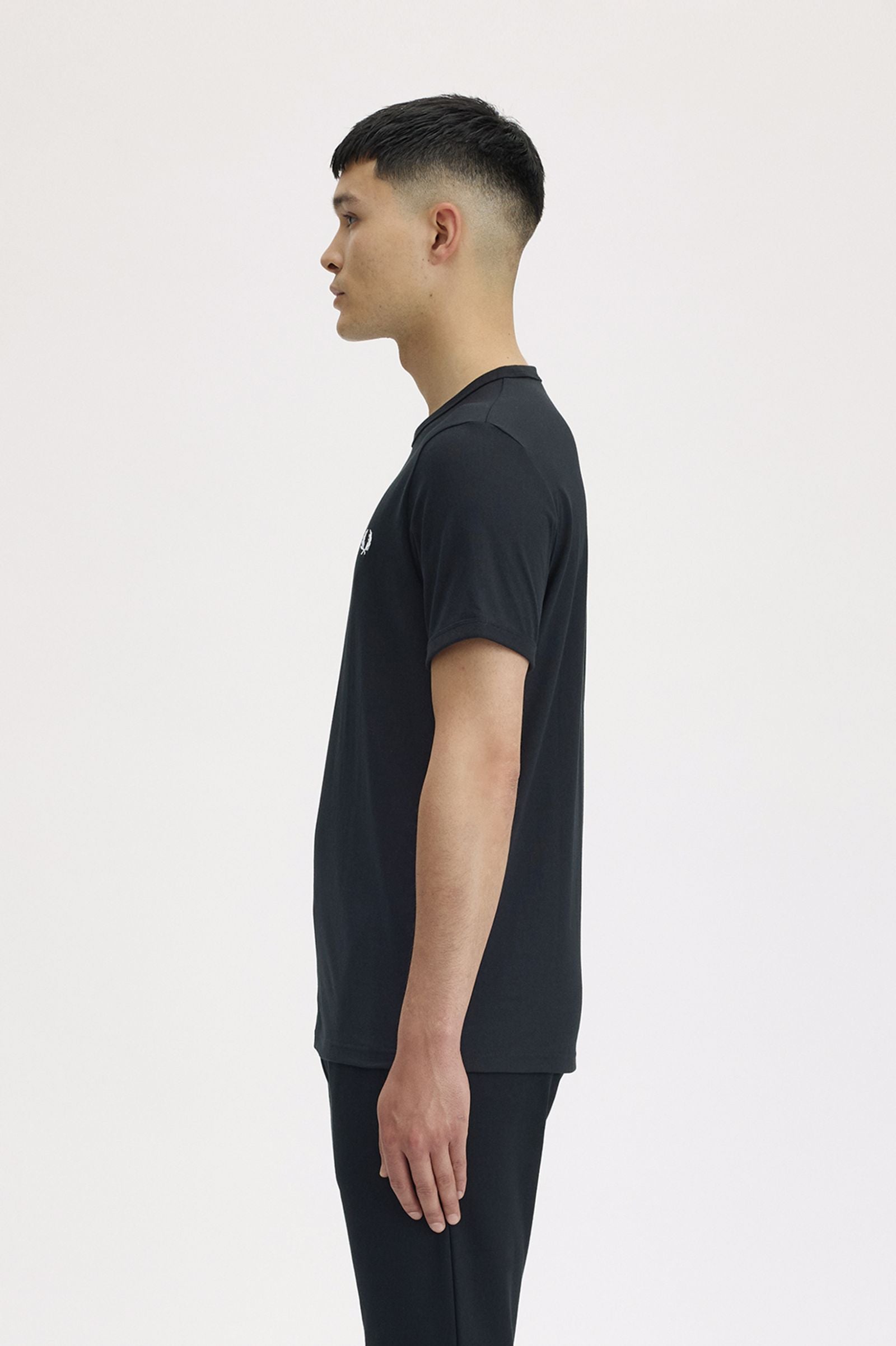 T-Shirt manica corta M3519 102 FRED PERRY Black 