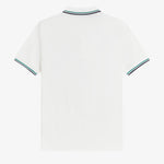 Polo manica corta M3600 02C FRED PERRY Snowwht/sgrn/nvy 