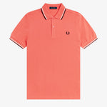 Polo manica corta M3600 04C FRED PERRY Strwcrm/ecru/blk 