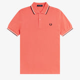 Polo manica corta M3600 04C FRED PERRY Strwcrm/ecru/blk 