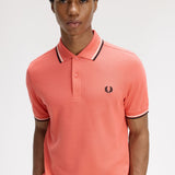Polo manica corta M3600 04C FRED PERRY Strwcrm/ecru/blk 