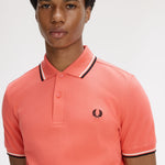 Polo manica corta M3600 04C FRED PERRY Strwcrm/ecru/blk 