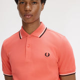 Polo manica corta M3600 04C FRED PERRY Strwcrm/ecru/blk 