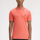 Polo manica corta M3600 04C FRED PERRY Strwcrm/ecru/blk 