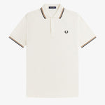 Polo manica corta M3600 79B FRED PERRY Ecru/drkml/blk 