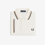 Polo manica corta M3600 79B FRED PERRY Ecru/drkml/blk 