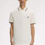 Polo manica corta M3600 79B FRED PERRY Ecru/drkml/blk 
