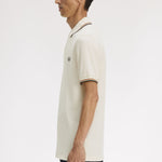 Polo manica corta M3600 79B FRED PERRY Ecru/drkml/blk 