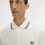 Polo manica corta M3600 79B FRED PERRY Ecru/drkml/blk 