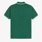 Polo manica corta M3600 81B FRED PERRY Sptgrn/ltic/ltic 