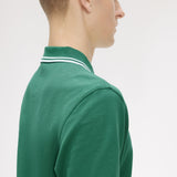 Polo manica corta M3600 81B FRED PERRY Sptgrn/ltic/ltic 