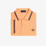 Polo manica corta M3600 82B FRED PERRY Peach/fhnv/fhnv 