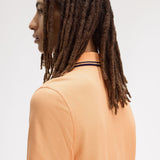 Polo manica corta M3600 82B FRED PERRY Peach/fhnv/fhnv 