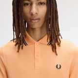 Polo manica corta M3600 82B FRED PERRY Peach/fhnv/fhnv 