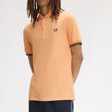 Polo manica corta M3600 82B FRED PERRY Peach/fhnv/fhnv 