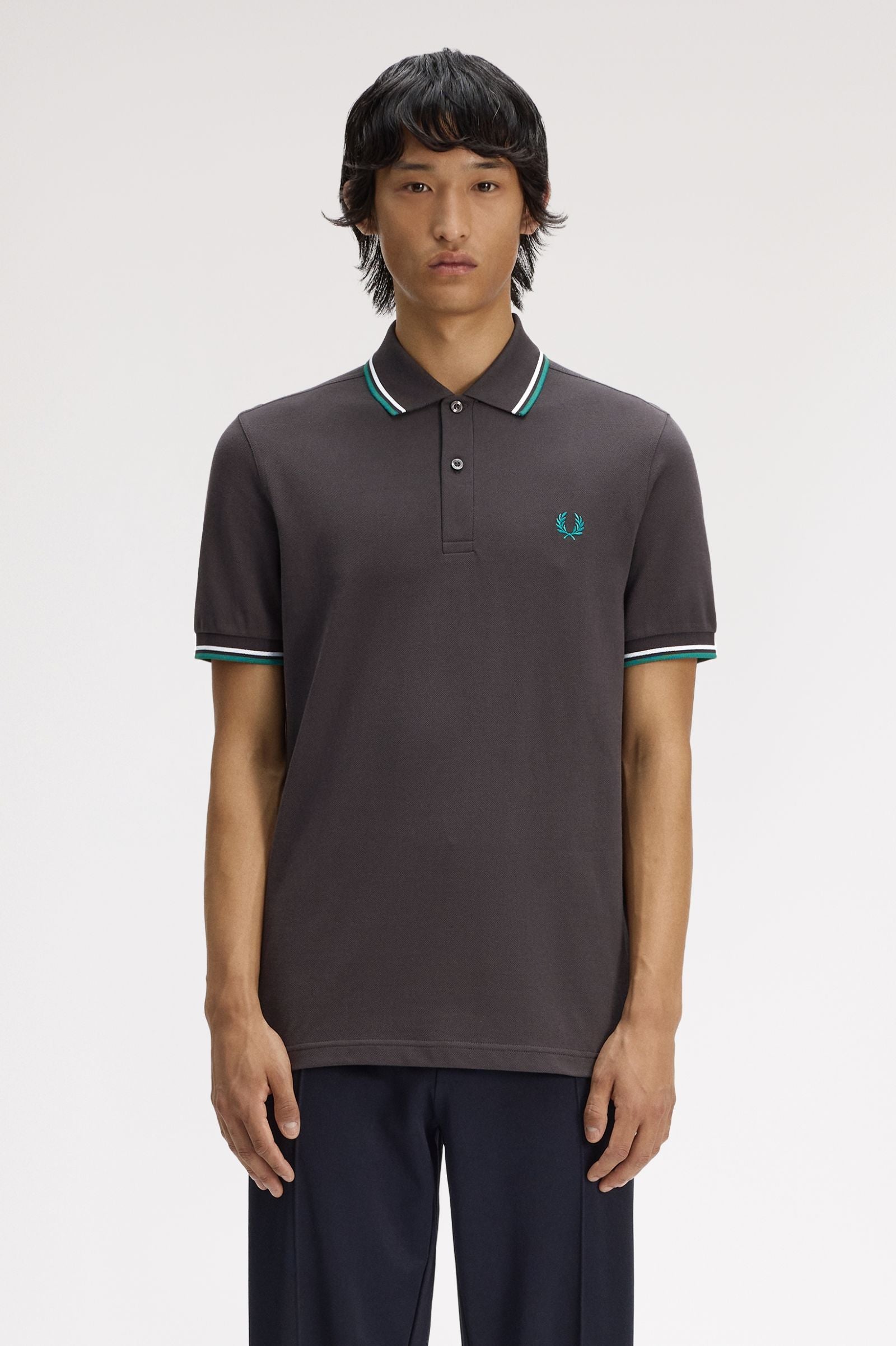 Polo manica corta M3600 85B FRED PERRY Angy/liic/spgn 