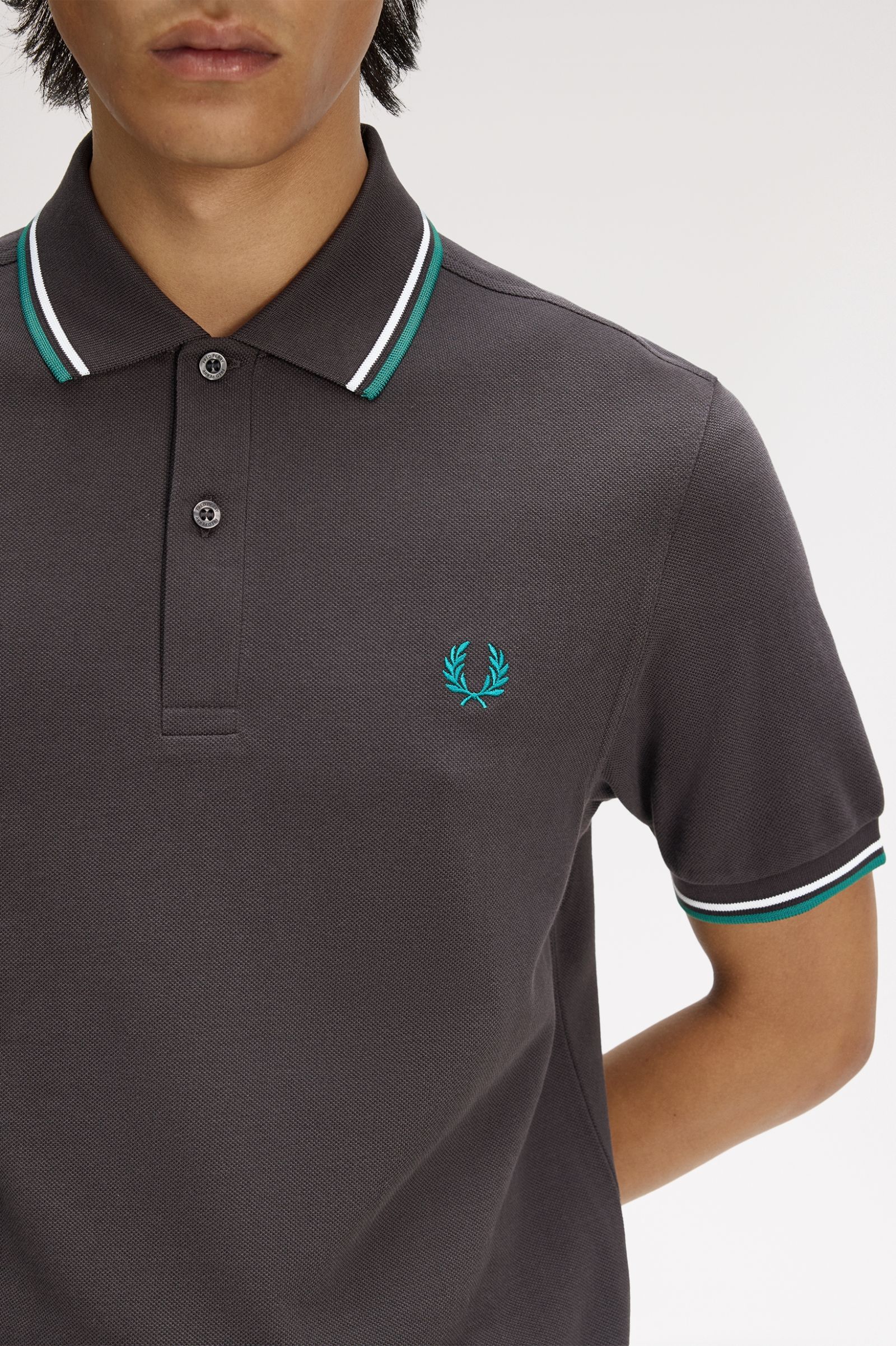 Polo manica corta M3600 85B FRED PERRY Angy/liic/spgn 