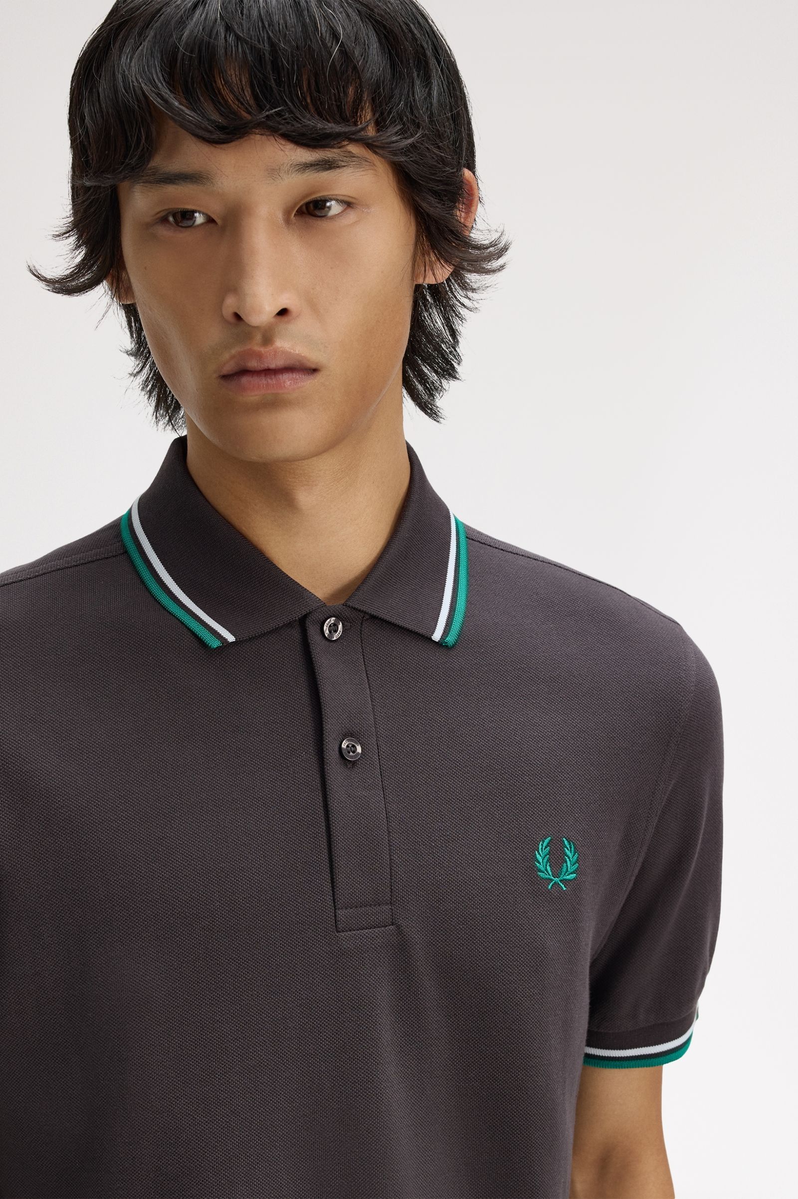 Polo manica corta M3600 85B FRED PERRY Angy/liic/spgn 