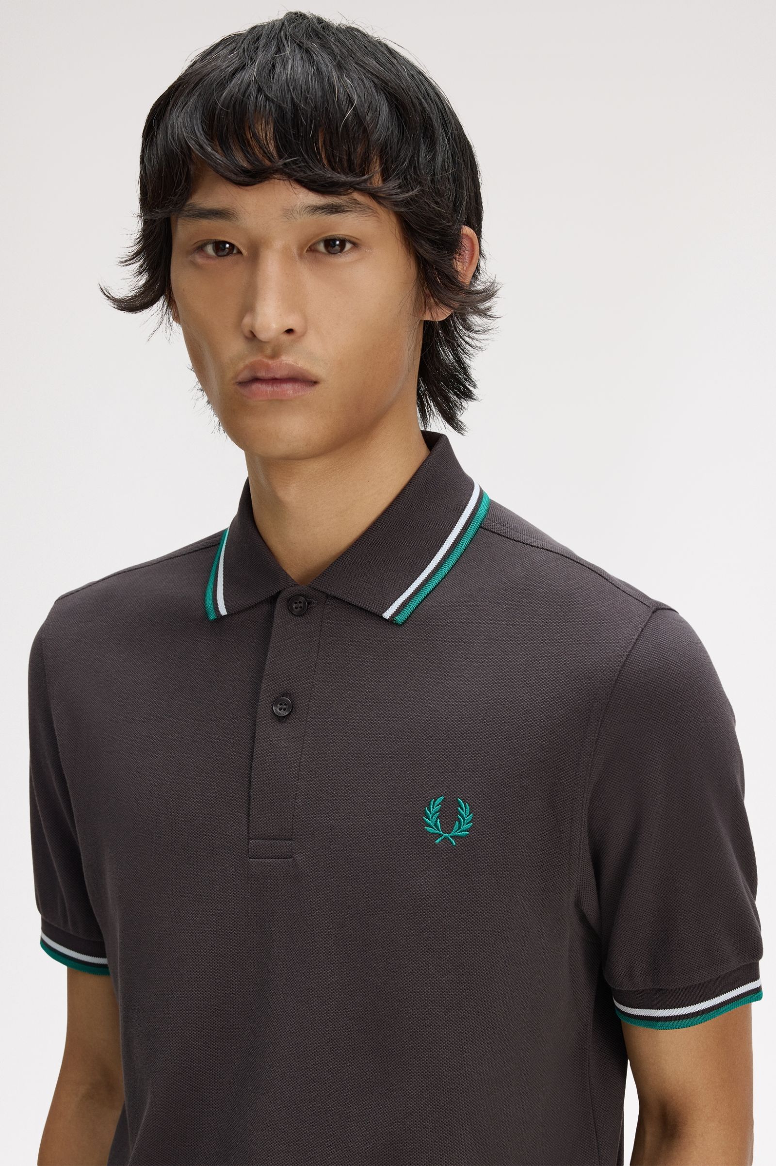 Polo manica corta M3600 85B FRED PERRY Angy/liic/spgn 