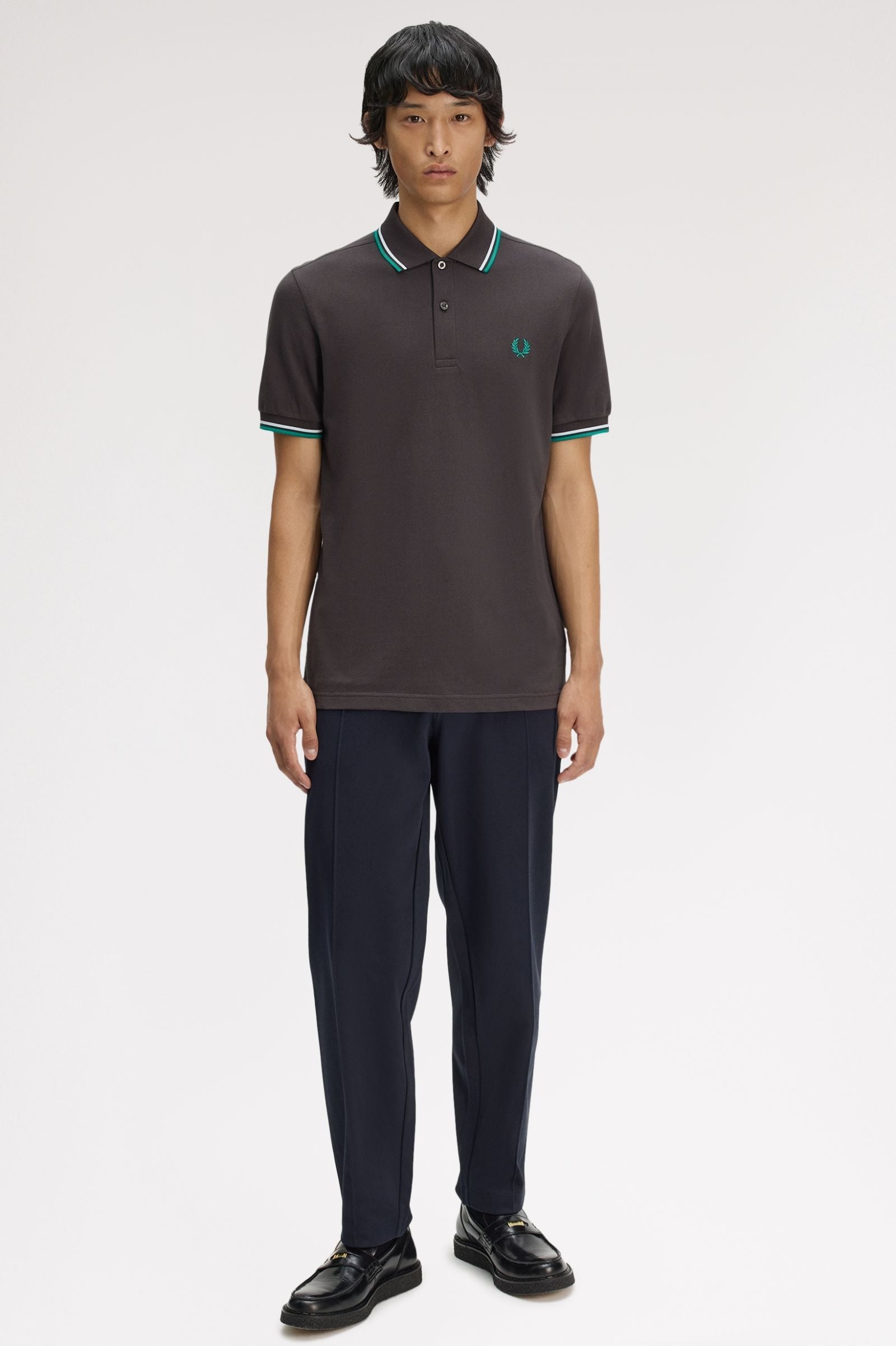 Polo manica corta M3600 85B FRED PERRY Angy/liic/spgn 