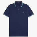 Polo manica corta M3600 86A FRED PERRY Tnsbl/snwht/dpmt 