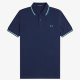 Polo manica corta M3600 86A FRED PERRY Tnsbl/snwht/dpmt 