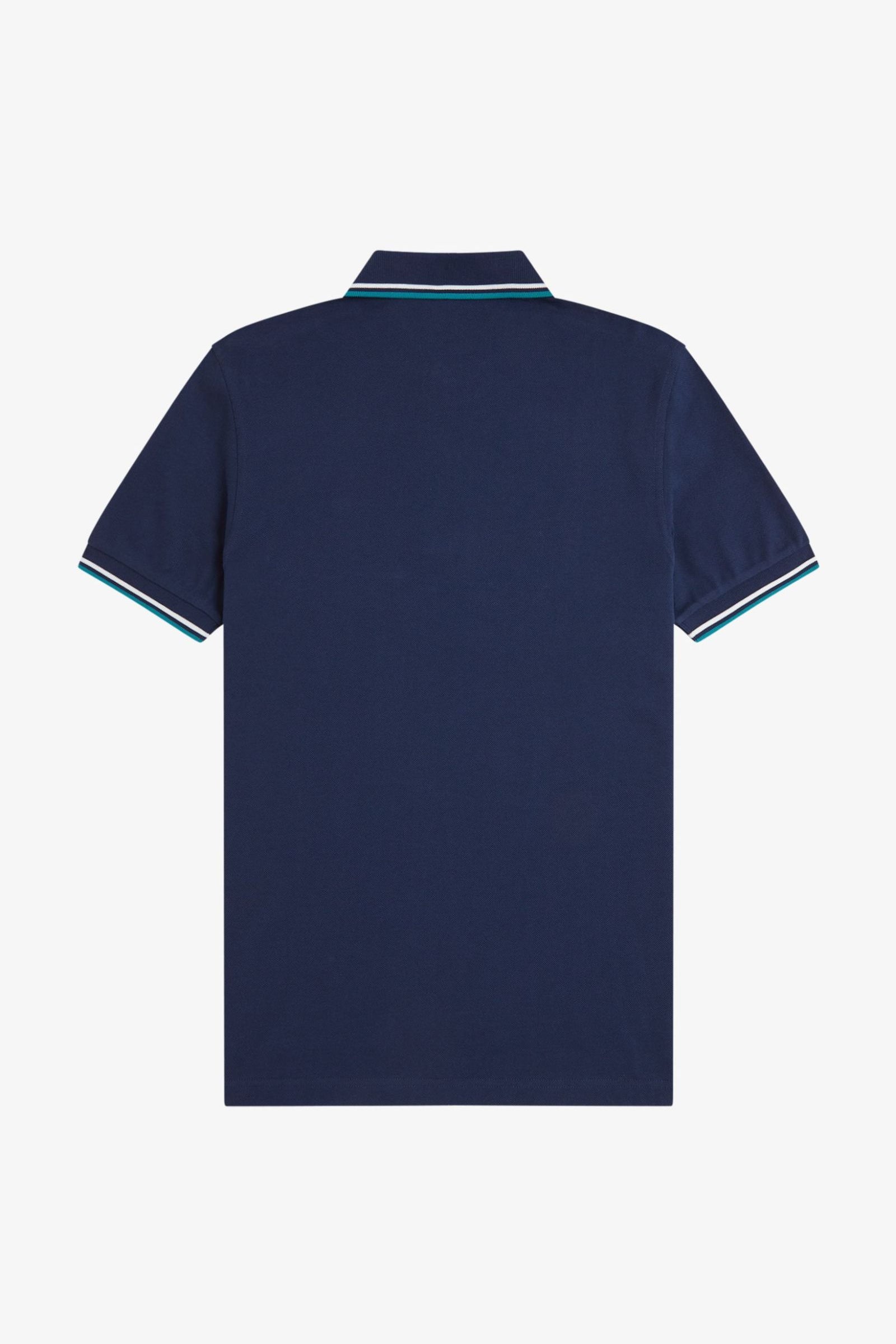 Polo manica corta M3600 86A FRED PERRY Tnsbl/snwht/dpmt 