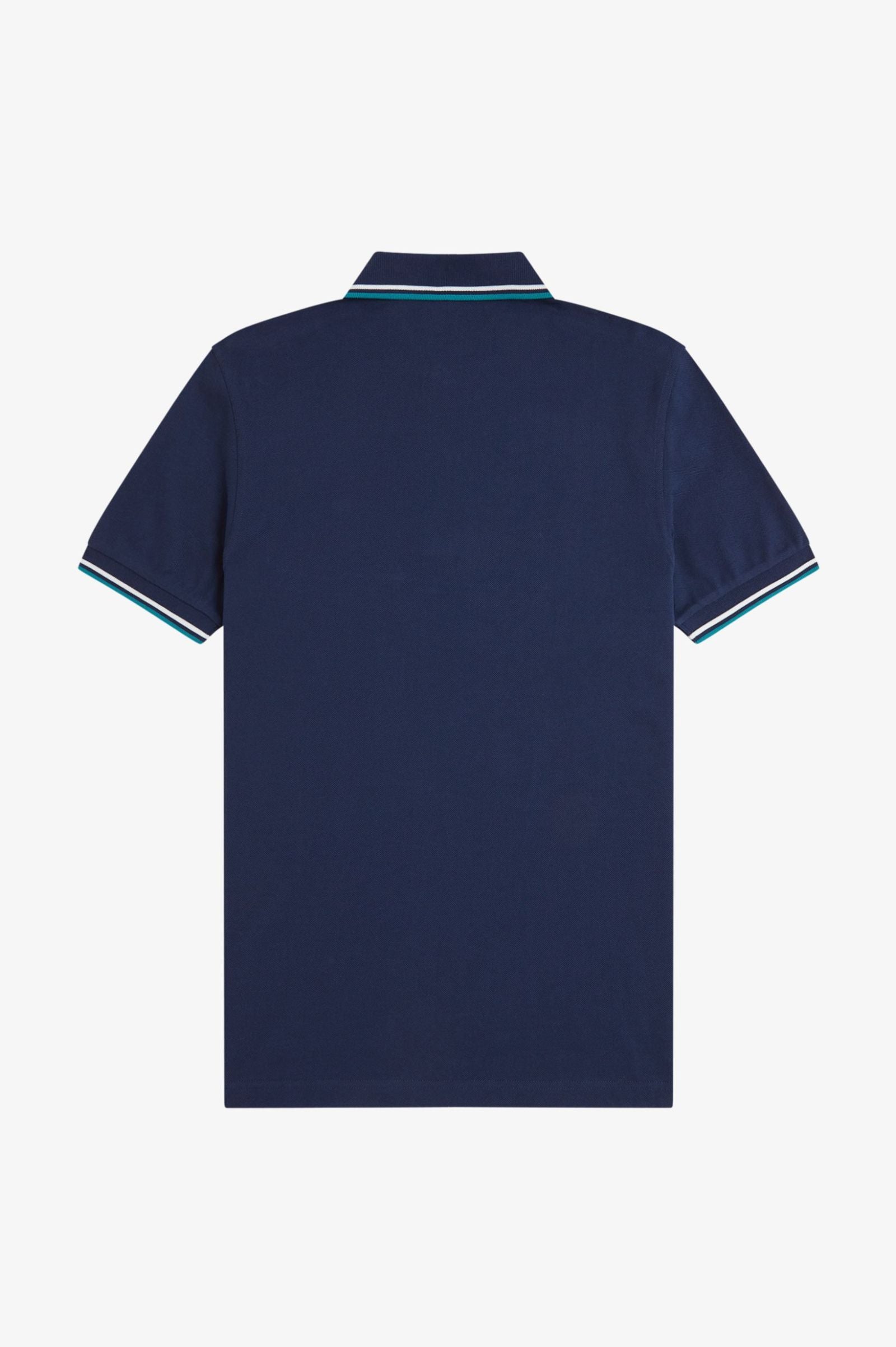 Polo manica corta M3600 86A FRED PERRY Tnsbl/snwht/dpmt 