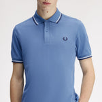 Polo manica corta M3600 89A FRED PERRY Abl/snwt/tnsbl 
