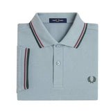 Polo manica corta M3600 98A FRED PERRY Stckpbl/oxb/grsr 