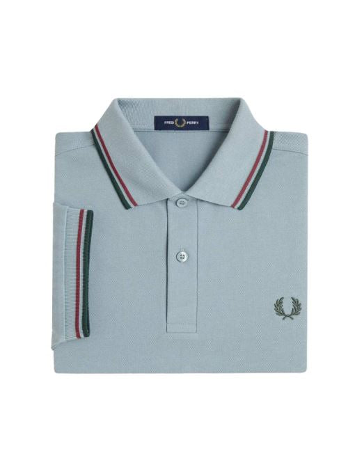 Polo manica corta M3600 98A FRED PERRY Stckpbl/oxb/grsr 