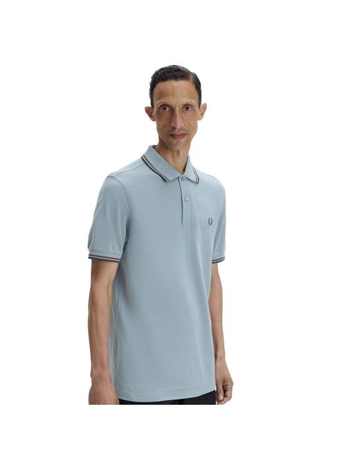 Polo manica corta M3600 98A FRED PERRY Stckpbl/oxb/grsr 
