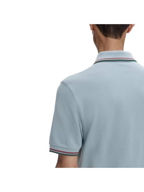 Polo manica corta M3600 98A FRED PERRY Stckpbl/oxb/grsr 