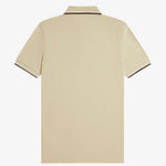 Polo manica corta M3600 12B FRED PERRY Oatm/snwh/anchgr 