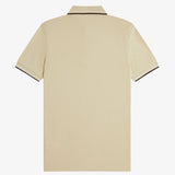 Polo manica corta M3600 12B FRED PERRY Oatm/snwh/anchgr 