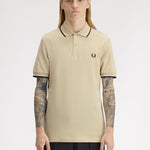 Polo manica corta M3600 12B FRED PERRY Oatm/snwh/anchgr 