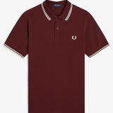 Polo manica corta M3600 597 FRED PERRY Oxblood 