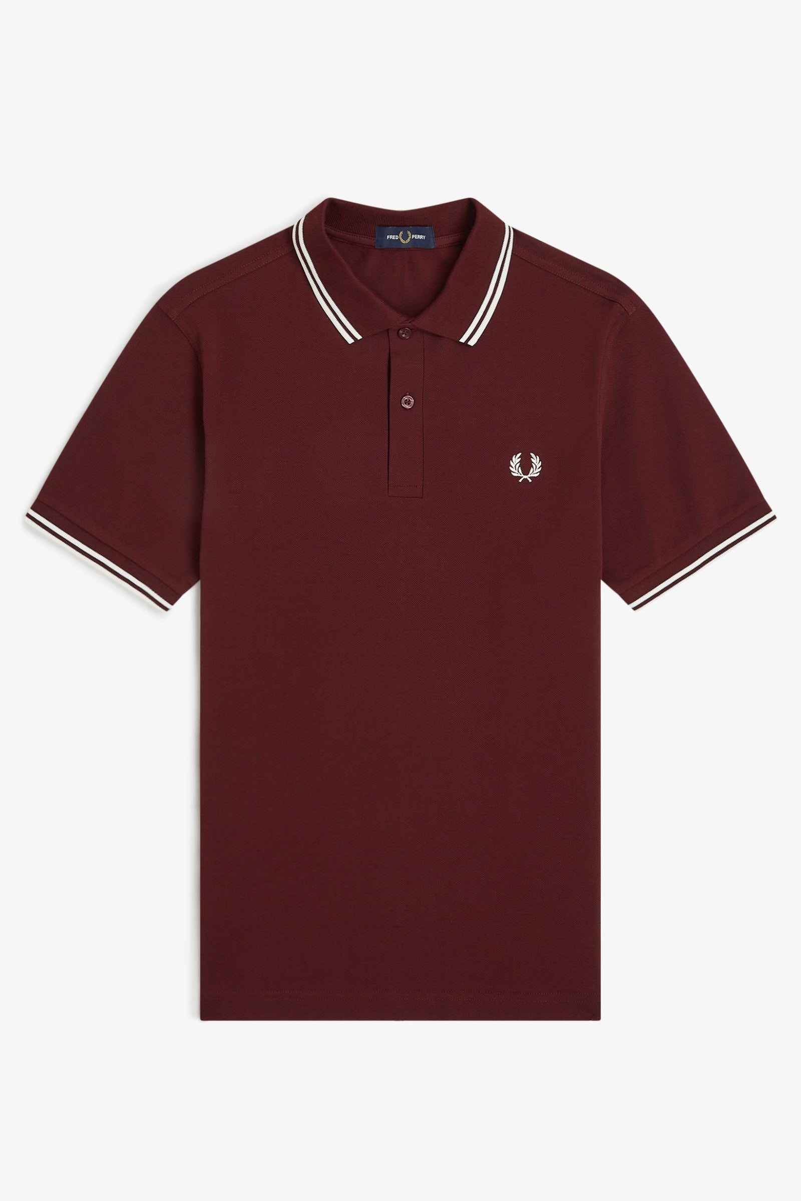 Polo manica corta M3600 597 FRED PERRY Oxblood 