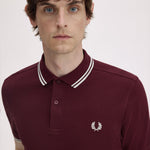 Polo manica corta M3600 597 FRED PERRY Oxblood 