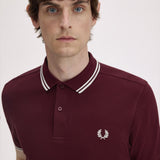Polo manica corta M3600 597 FRED PERRY Oxblood 