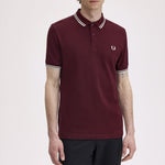 Polo manica corta M3600 597 FRED PERRY Oxblood 