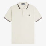 Polo manica corta M3600 84A FRED PERRY Ecr/oxbld/grsrts 