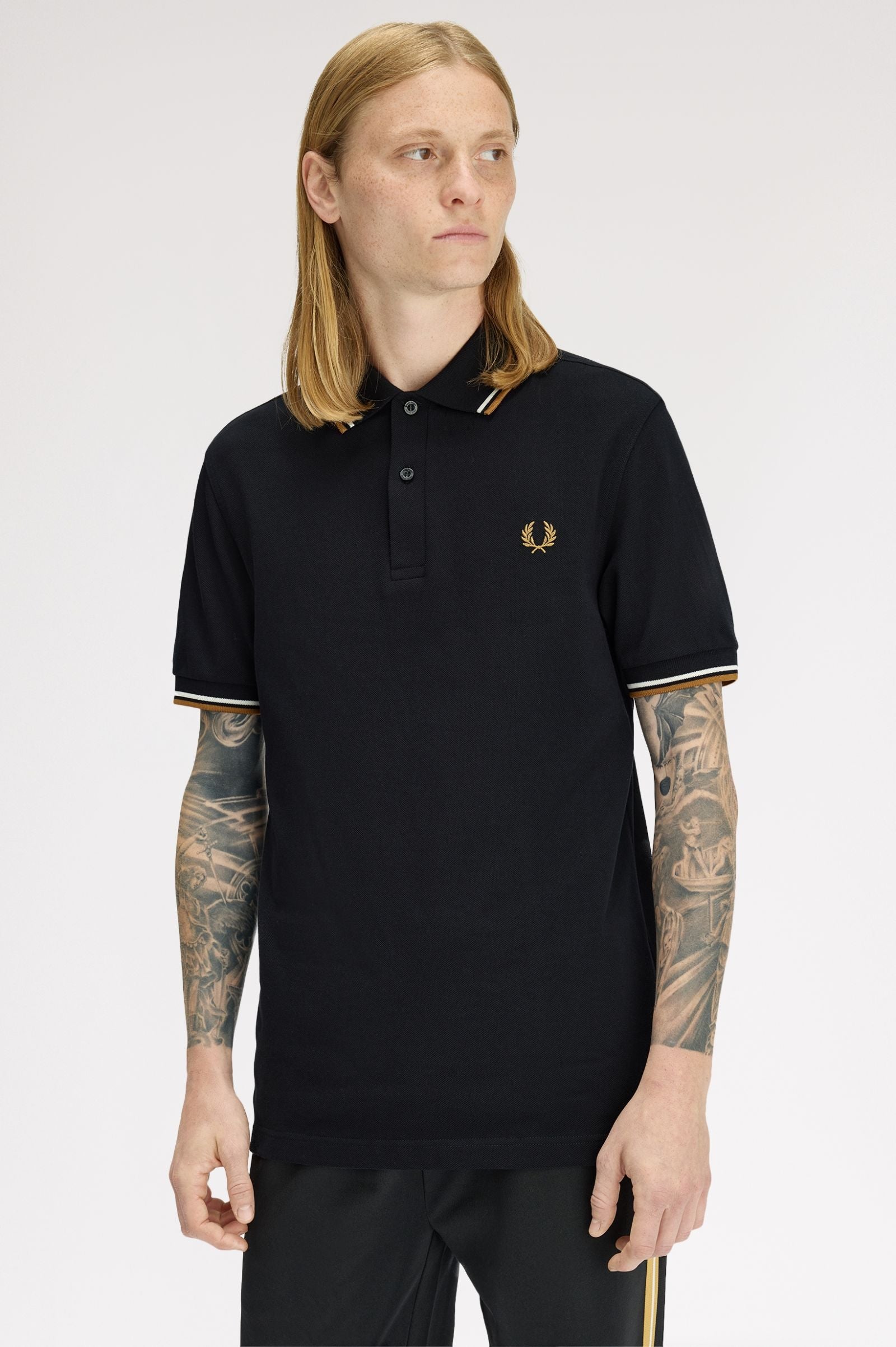 Polo manica corta M3600 P69 FRED PERRY Black 