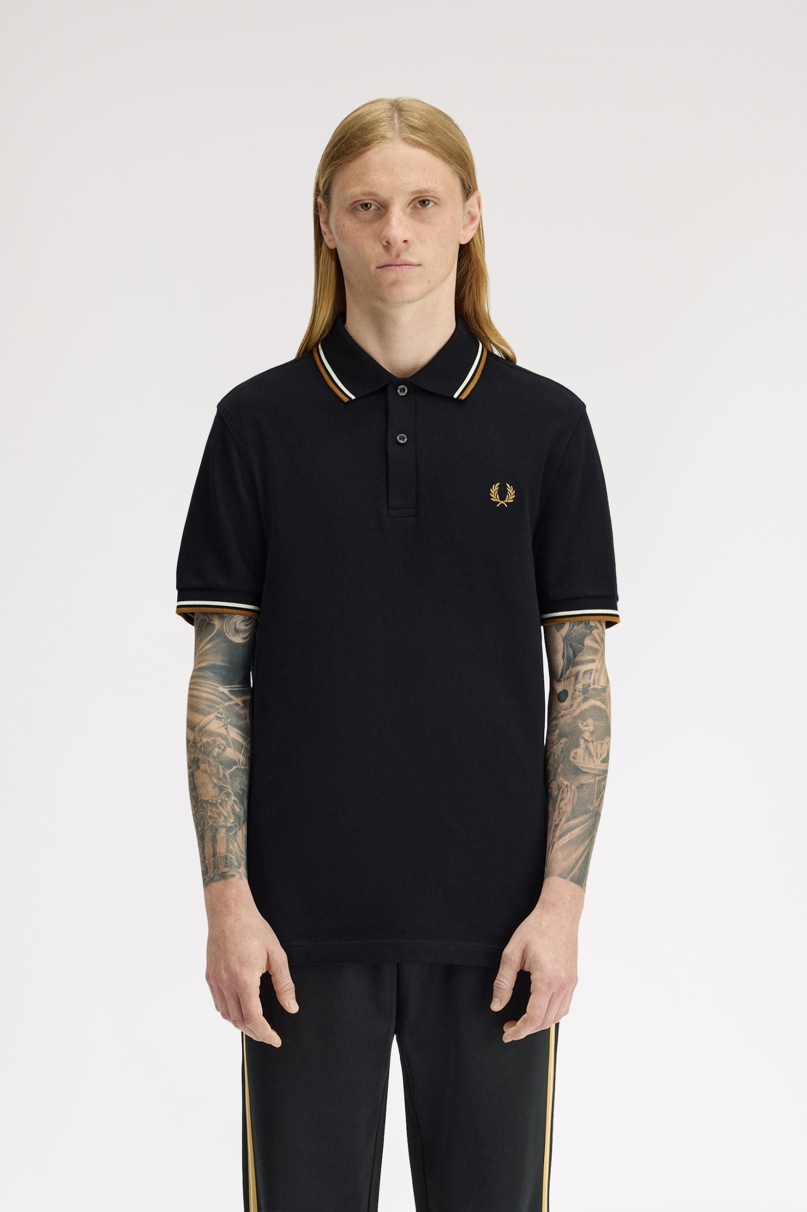 Polo manica corta M3600 P69 FRED PERRY Black 