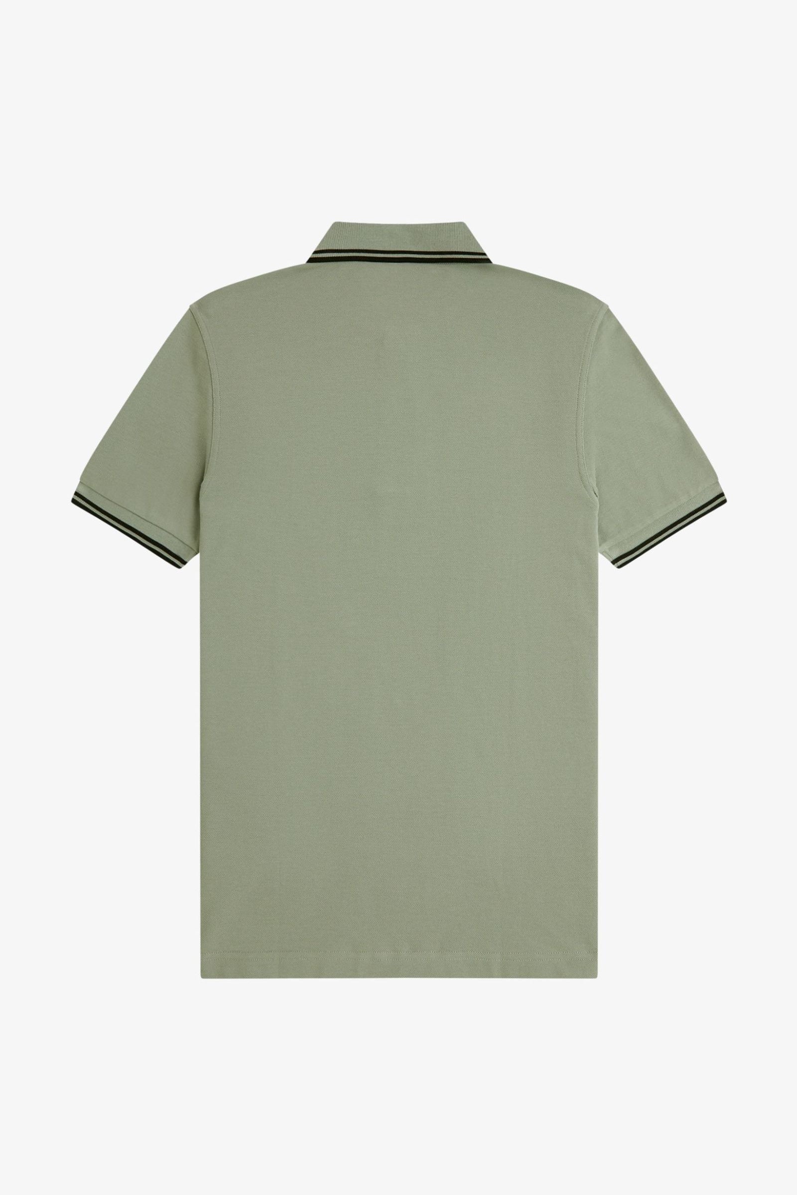 Polo manica corta M3600 S23 FRED PERRY Seagrass/black 