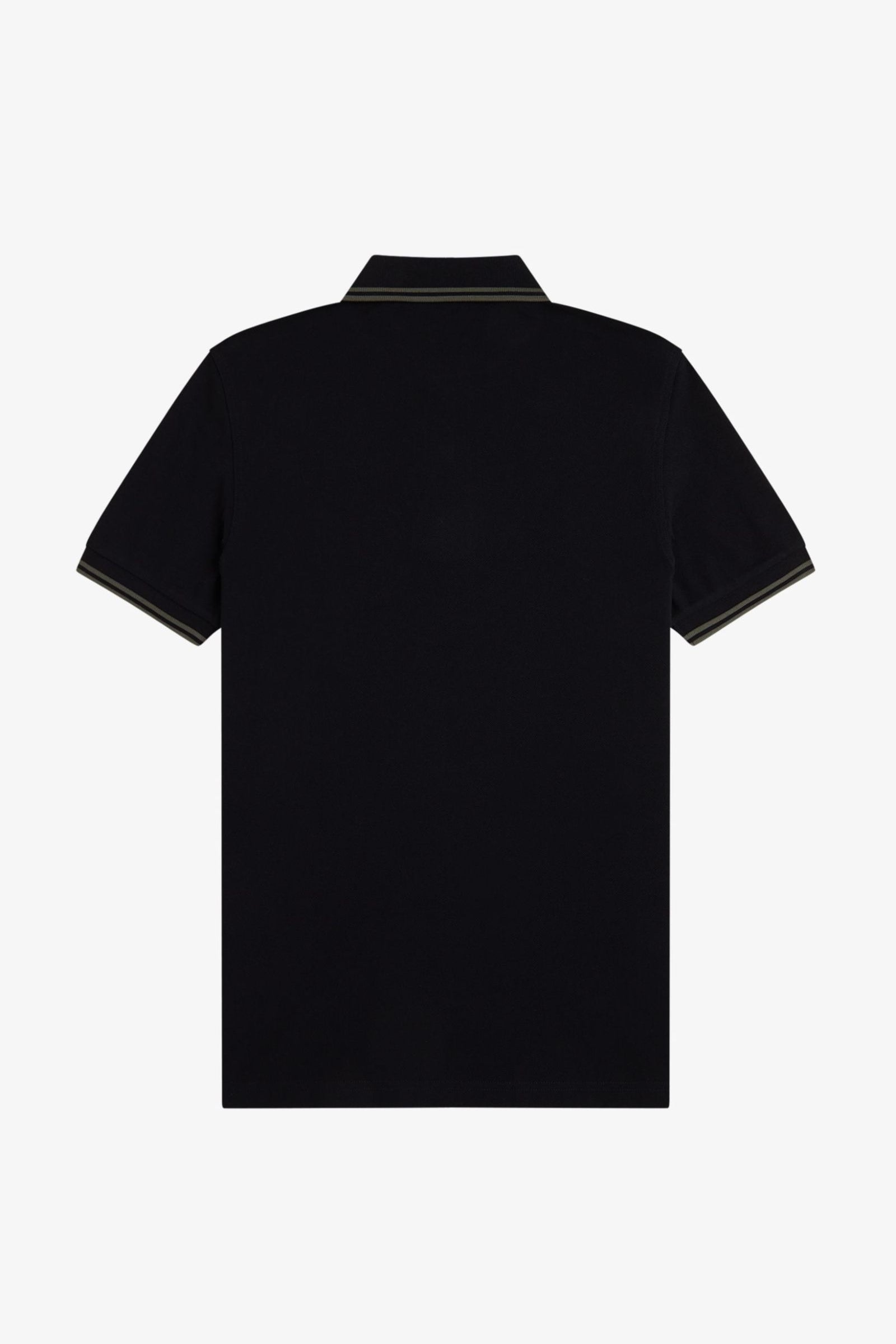 Polo manica corta M3600 T44 FRED PERRY Black/fieldgreen 