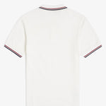 Polo manica corta M3600 T60 FRED PERRY Snwht/bred/nvy 