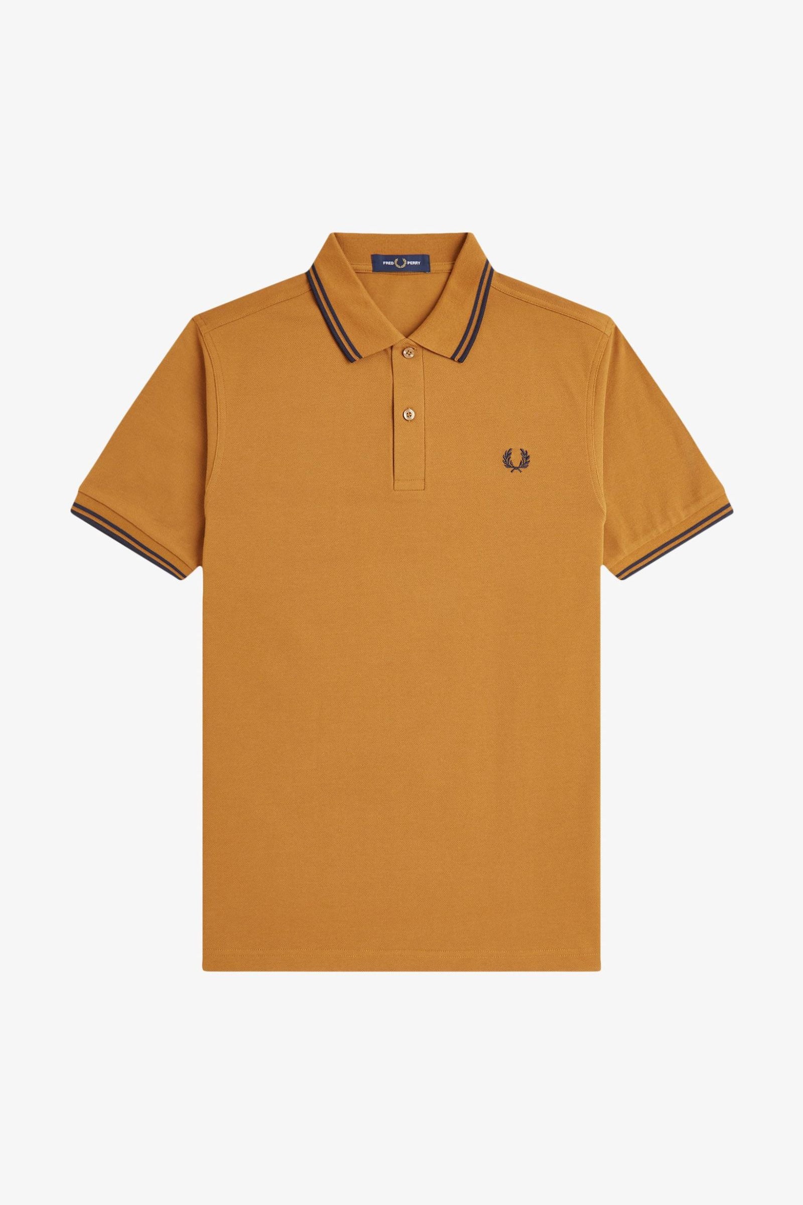 Polo manica corta M3600 T86 FRED PERRY Drk carml/nvy 