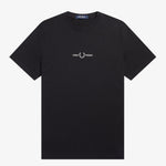 T-Shirt manica corta M4580 102 FRED PERRY Black 