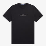T-Shirt manica corta M4580 102 FRED PERRY Black 